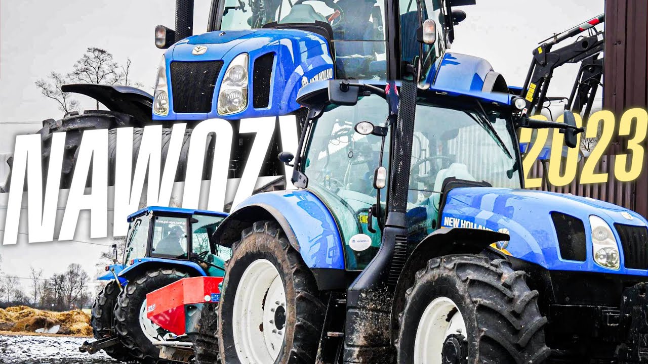 🔥✔️Nawozy 2023✔️🔥Start Sezonu 2023!🔥I New Holland t6.165 & Rauch Axis 30.2 I [AgroMazowsze_Team] 4K