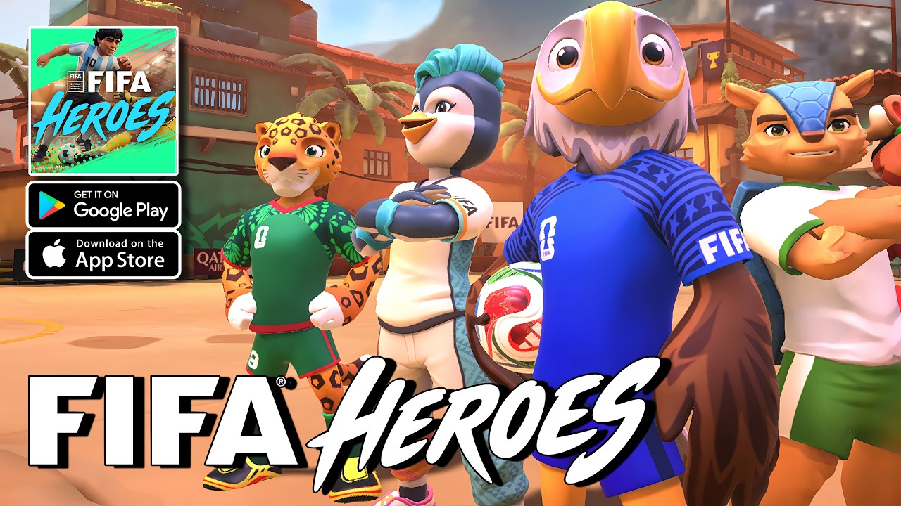 FIFA Heroes Gameplay - Football Action Android iOS