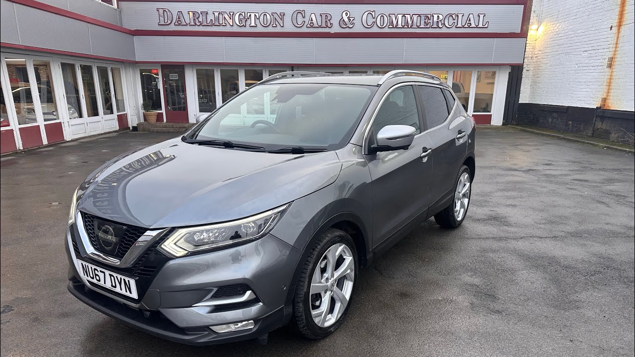 2017 NISSAN QUASHQAI  360 TEC + ONLY 36,000 MILES 9 SERVICE STAMPS FRONT/REAR PARKING SENSORS 