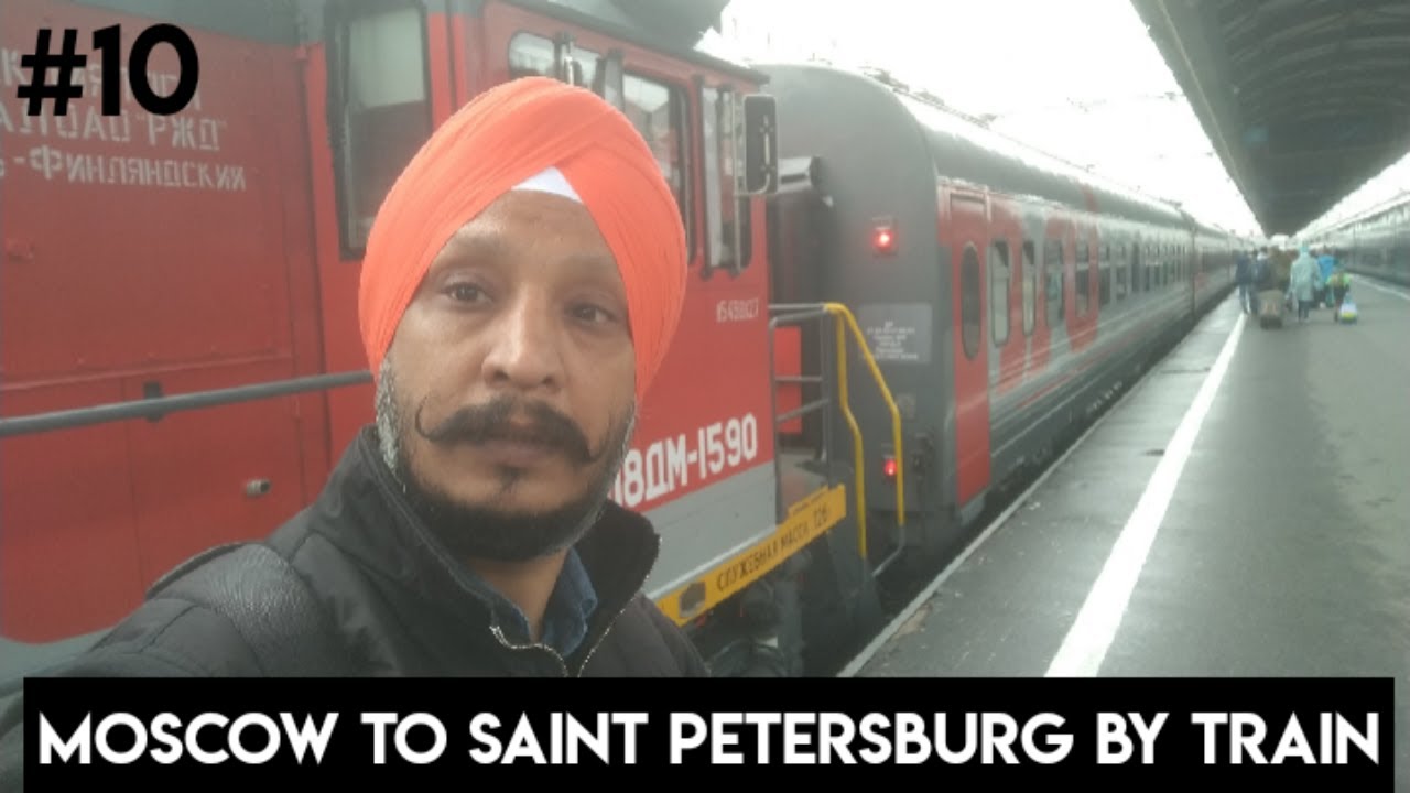 Moscow to Saint Petersburg by train Cheap & Safe only RS-1500 My First Train Journey in Russia 2021.
