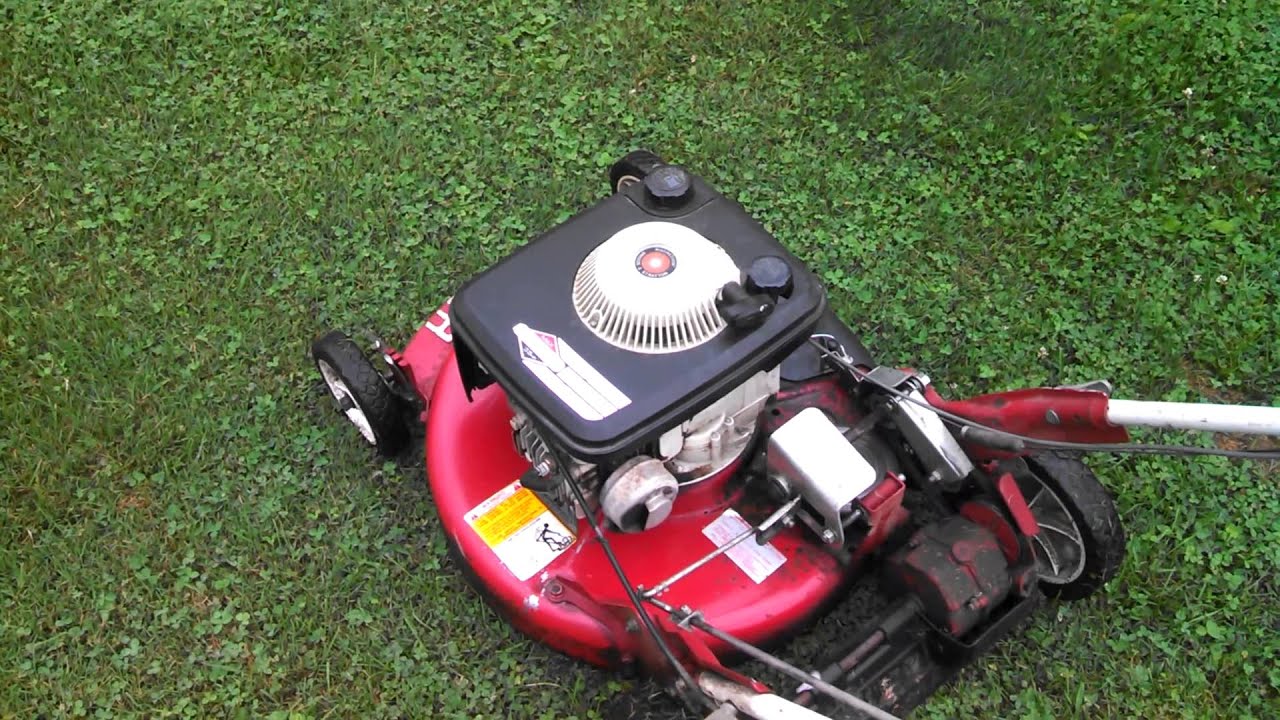 Vintage Snapper self propelled mower!