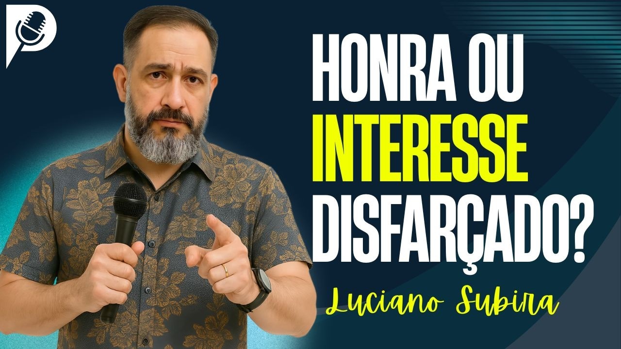 Você dá para Deus… ou tenta comprar bênçãos? A verdade que confronta | Luciano Subira