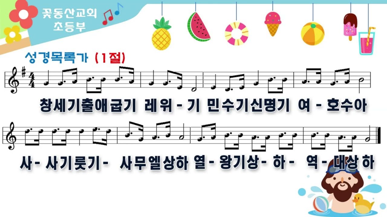 성경목록가 - 창세기출애굽기