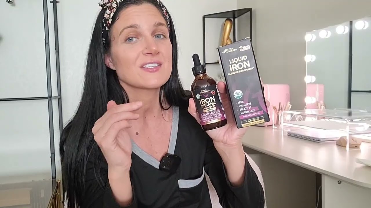 Nutraharmony Liquid Iron Drops Review 🍒 Gentle Iron Support for Women
