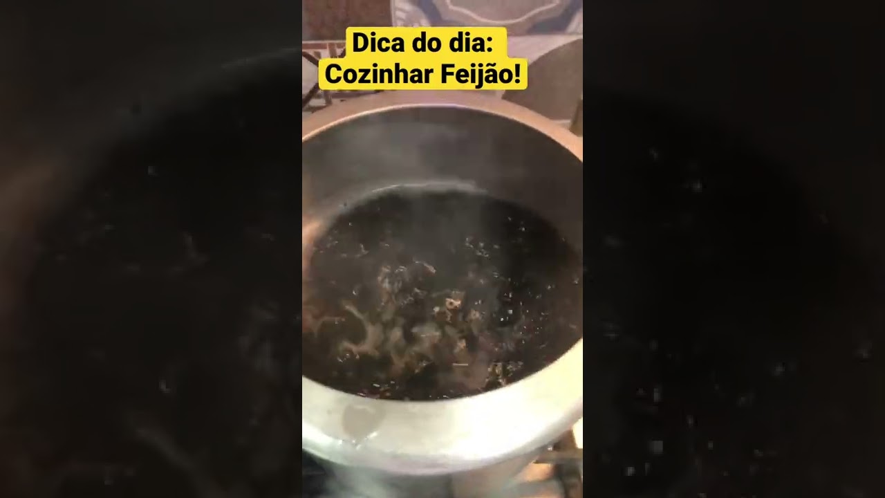 Dica: Como cozinhar feij&atilde;o Siga @boraprovar #shorts #feijao