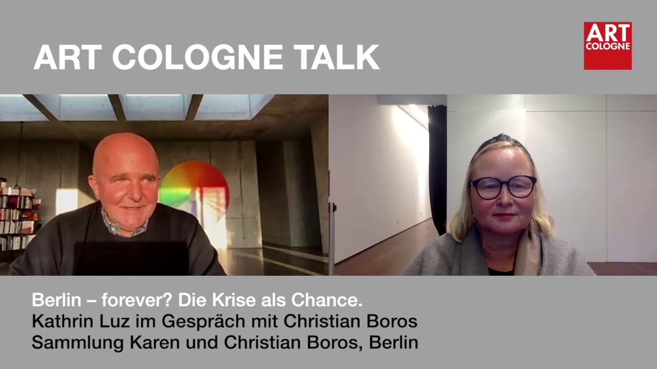 Art Cologne Talk: Christian Boros, Sammlung Karen und Christian Boros