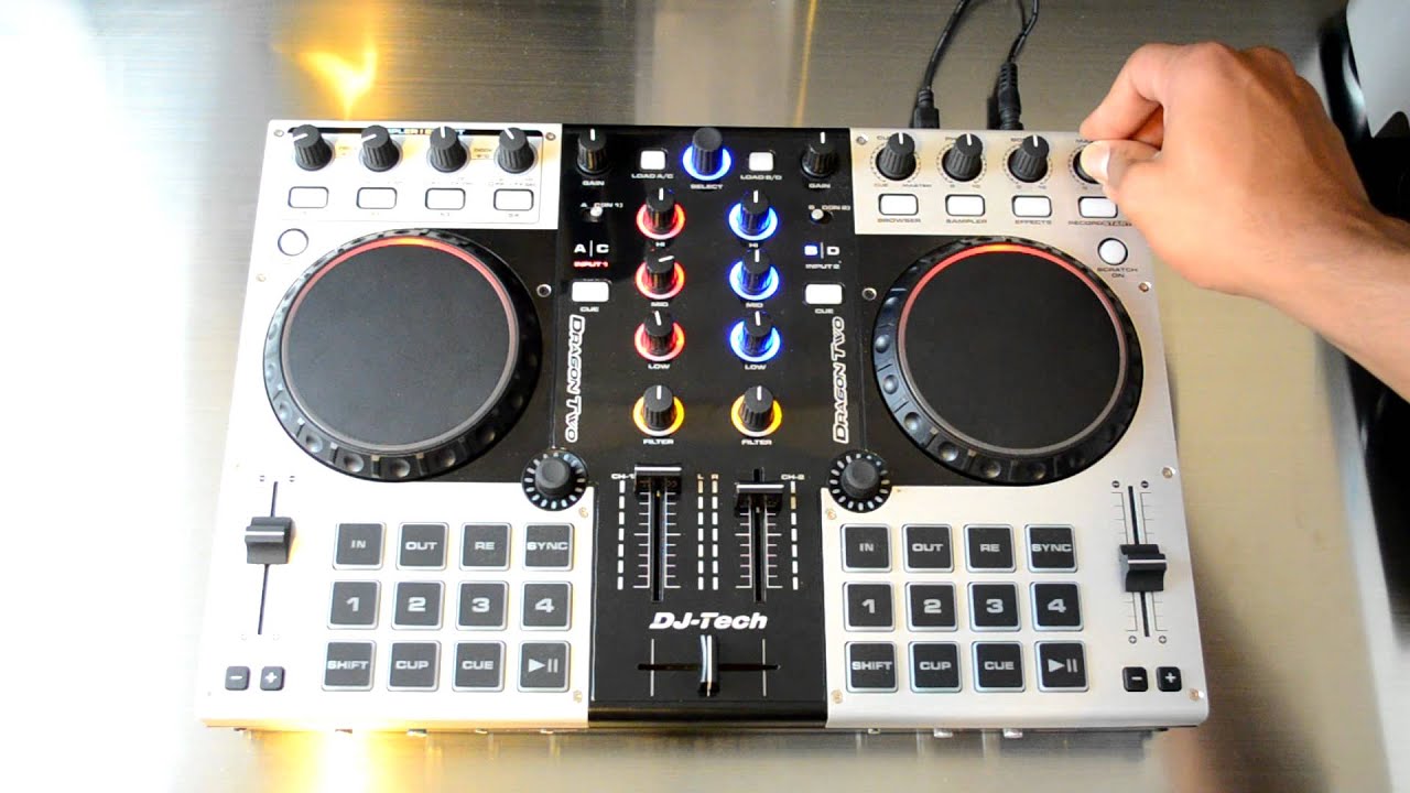 DJ Tech Dragon-Two Digital DJ Controller Review Video