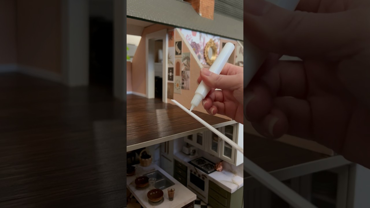 #Dollhouse #DIY part 17: bedroom makeover #2! ✨ #homedecor #dollhousemakeover #dollhouseminiatures