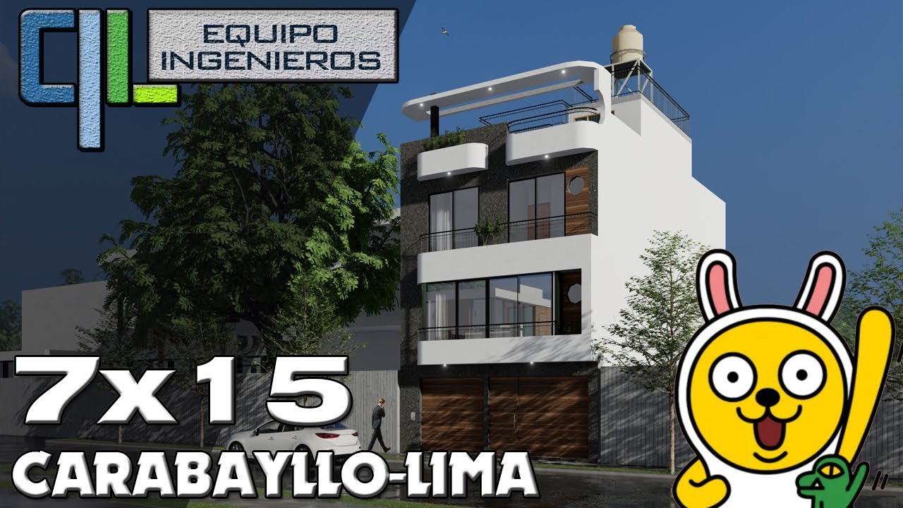 🔰 Vivienda Multifamiliar 3 Pisos CARABAYLLO- Srta. Mayra Terreno de 7x15