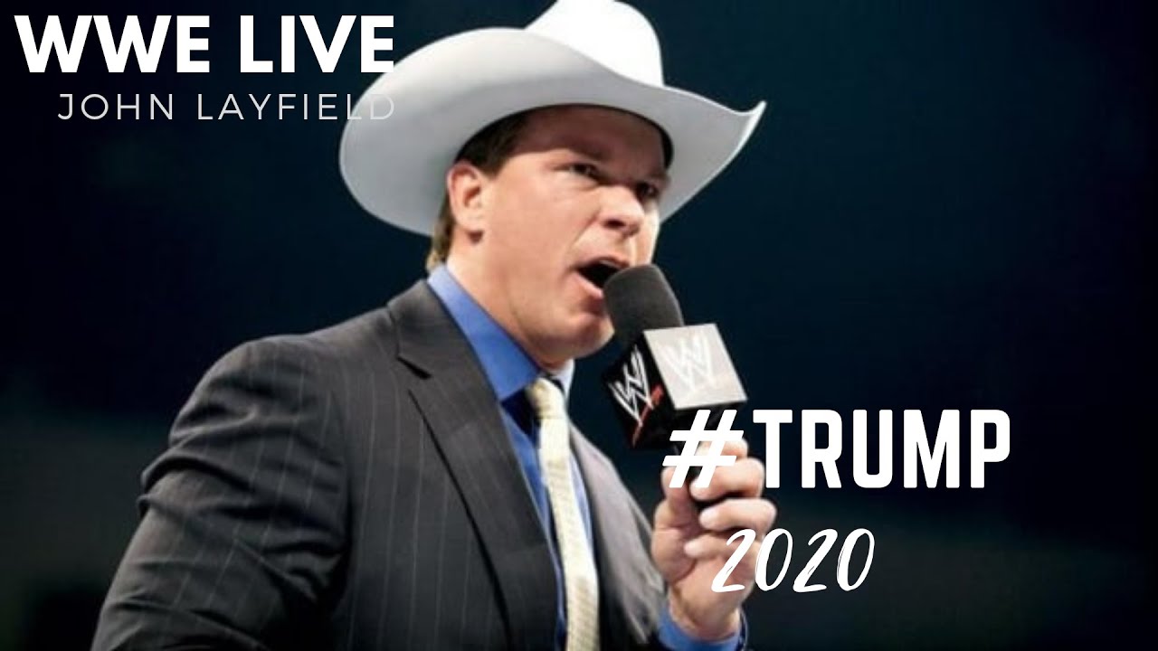 LIVE WWE John Layfield on Trump