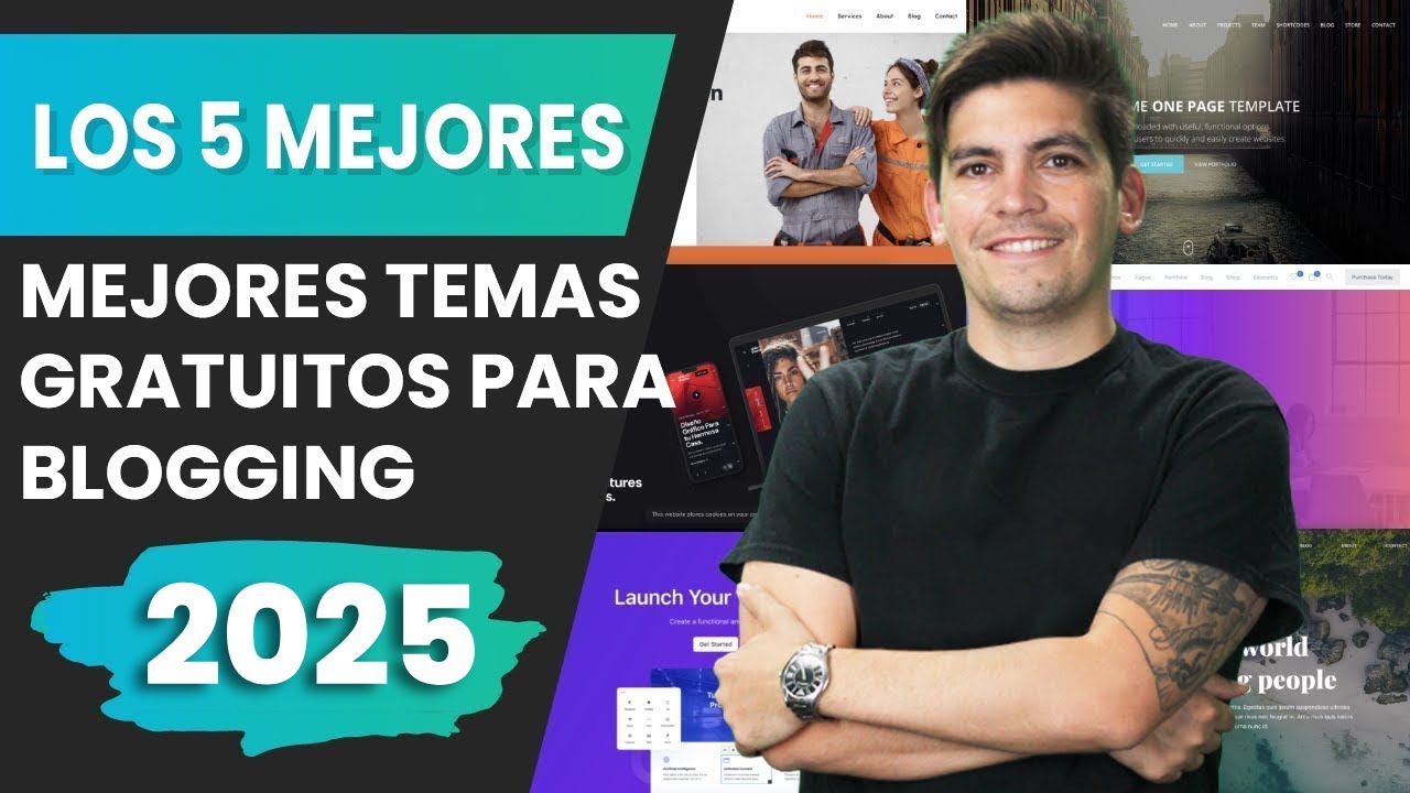 Los mejores temas de WordPress para blogs 2025 (100% recomendados)