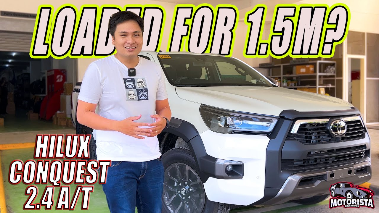 2023 Toyota Hilux Conquest 4x2 A/T | 360 Walkaround Review | Motorista Adventures