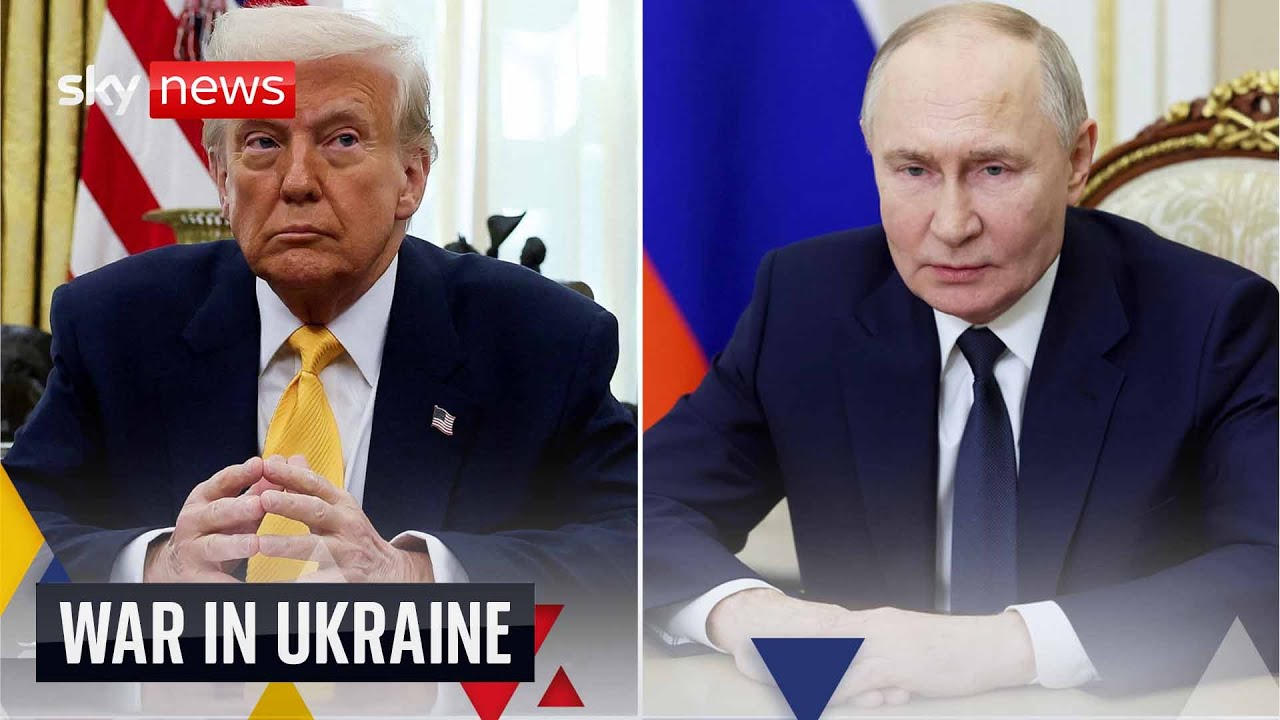 Trump and Putin agree to limited ceasefire | Sky News coverage