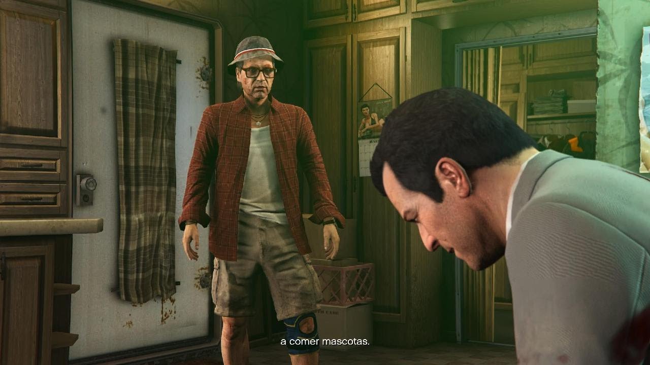 🔥GTA 5. Capítulo 39: El tren Decarrilado por el loco de Trevor 🤪