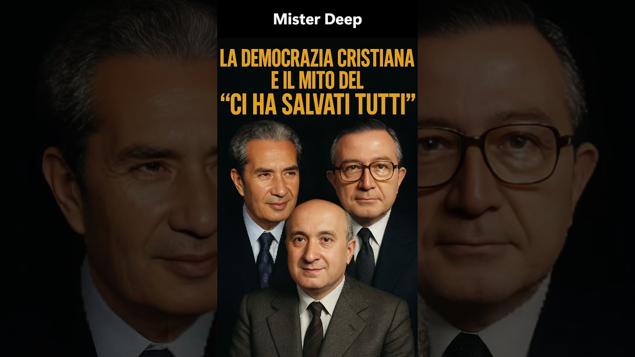 La Democrazia Cristiana e il mito del “ci ha salvati tutti” 