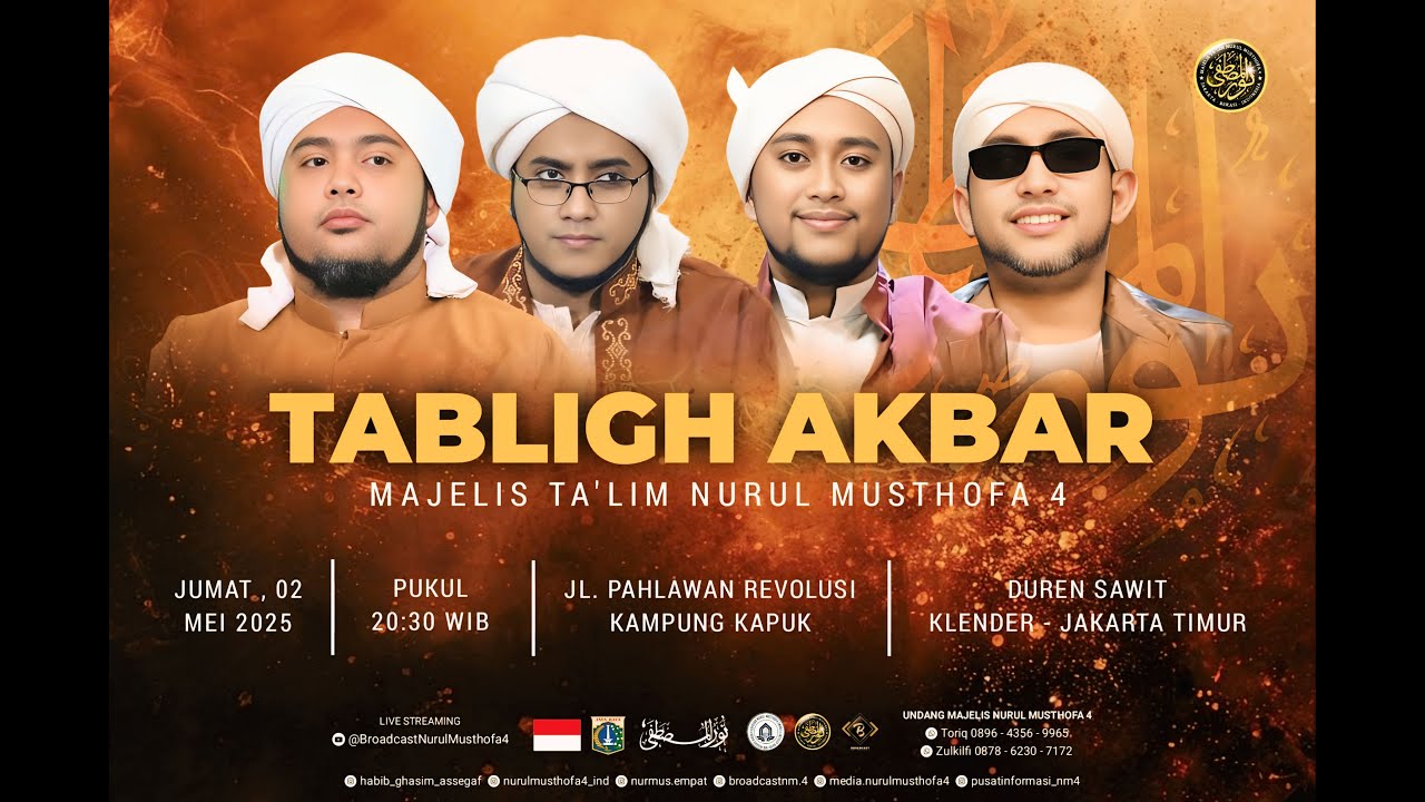 🔴LIVE! Majelis Nurul Musthofa 4 | Kapuk Bersholawat - Kapuk - Klender Jaktim | 02/05/25
