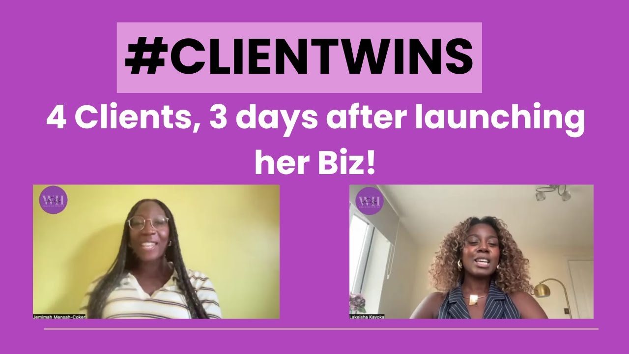#clientwins | 4 Clients in 3 Days After Launching Her Business?! 🔥 | Jemimah’s Success Story