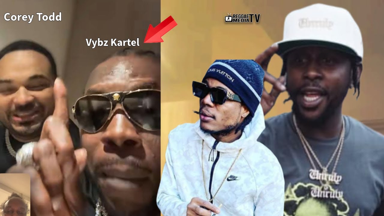😲Посмотрите, как Popcaan разгромил Masicka!!! Vybz Kartel отреагировал и воссоединился с Corey To...