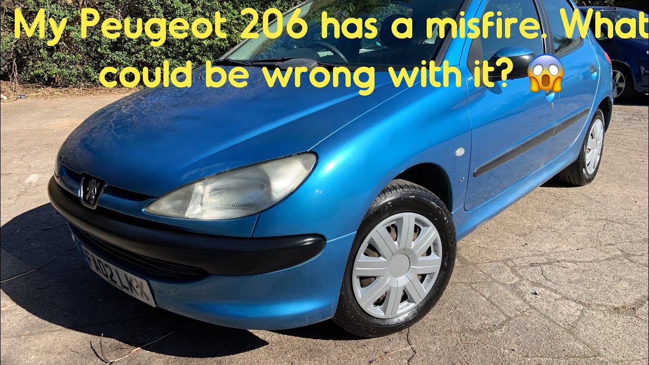 How to sort a misfire by changing spark plugs on a Peugeot 206  - A novice step-by-step DIY guide