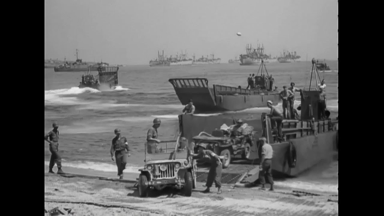 Amphibious Invasion of Southern France - Operation Dragoon August 1944