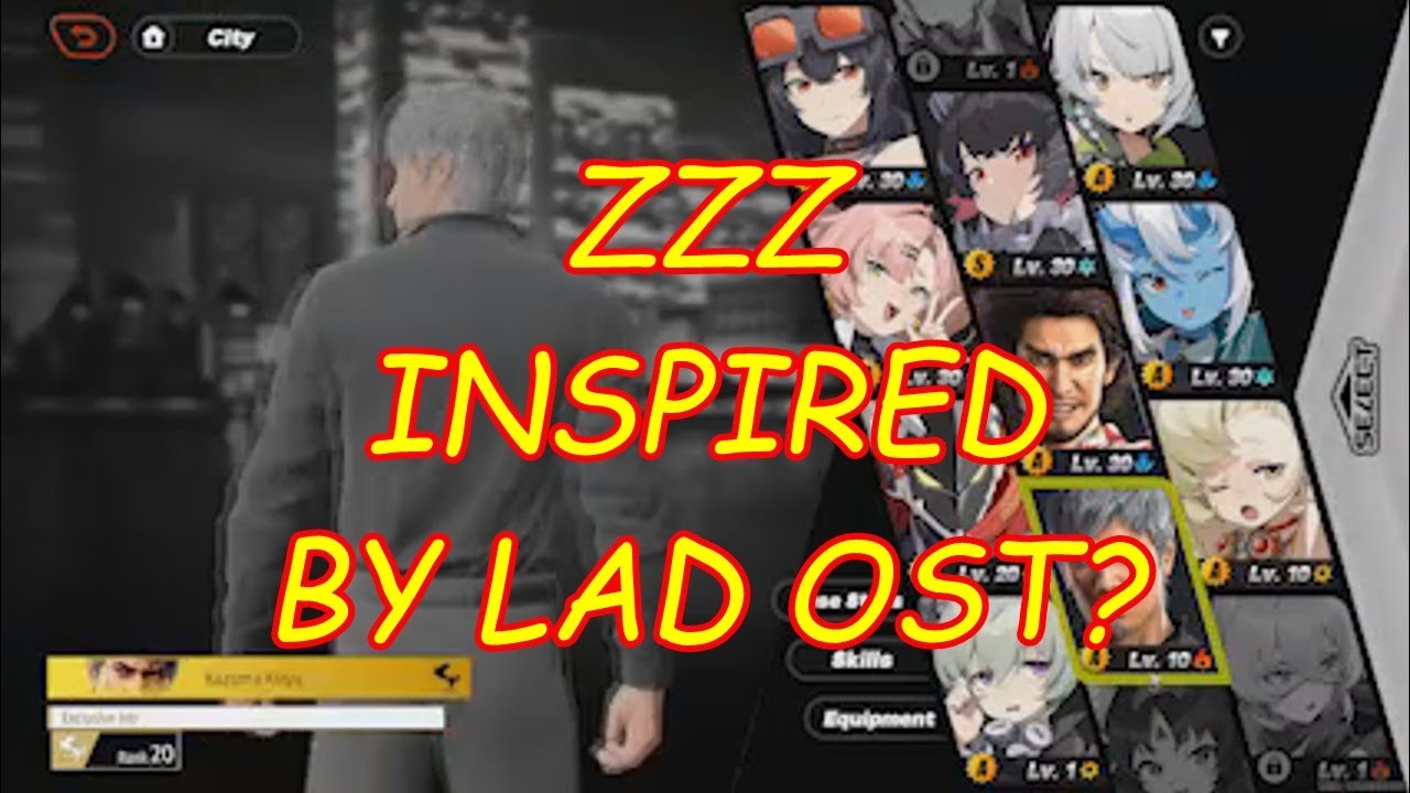ZZZ/YAKUZA(LAD) OST Soundlikes Comparison