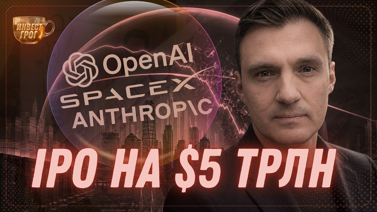IPO на 5 трлн$ - это cashout из пузыря ИИ? | Инвест ГРОГ с Солодиным