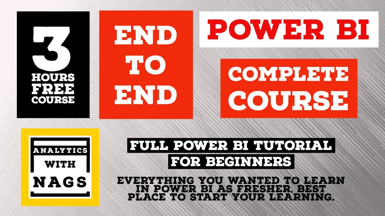 [[ 2.5 HOURS ]] Power BI Complete Tutorial - Beginner to Pro - End to End