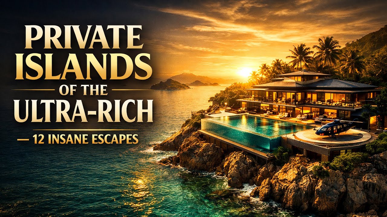 Private Islands of the Ultra-Rich — 12 Insane Escapes