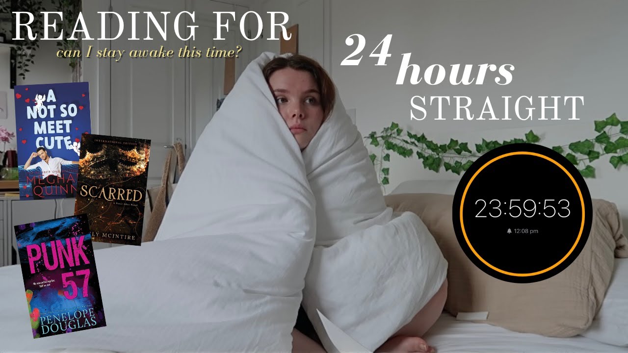 READING FOR 24 HOURS STRAIGHT ... third time’s a charm || reading vlog
