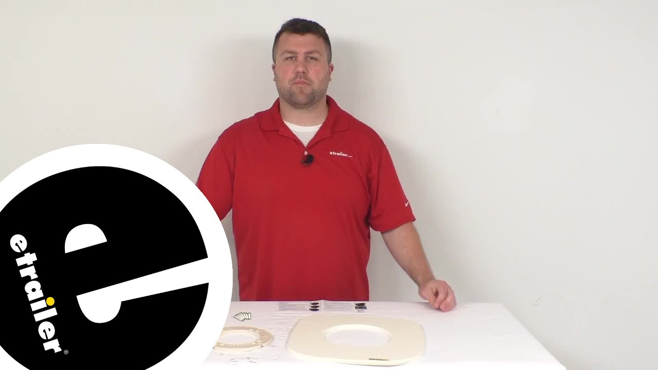 etrailer | In-Depth Review of the Dometic RV Toilet Floor Flange Adapter Kit