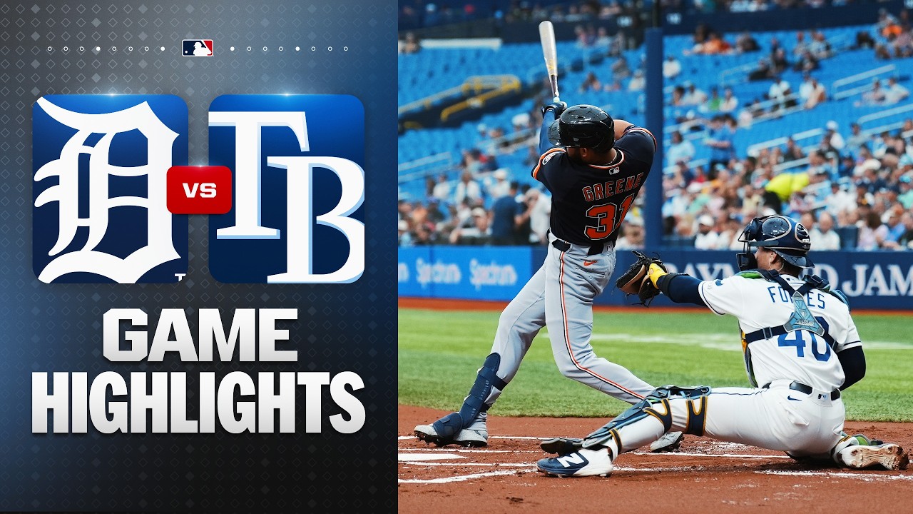 Лучшие моменты матча &laquo;Тайгерс&raquo; &mdash; &laquo;Рэйс&raquo; (02.06.26) | MLB Highlights