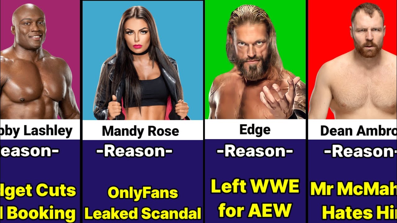 Real Reason Why WWE Fired These Wrestlers