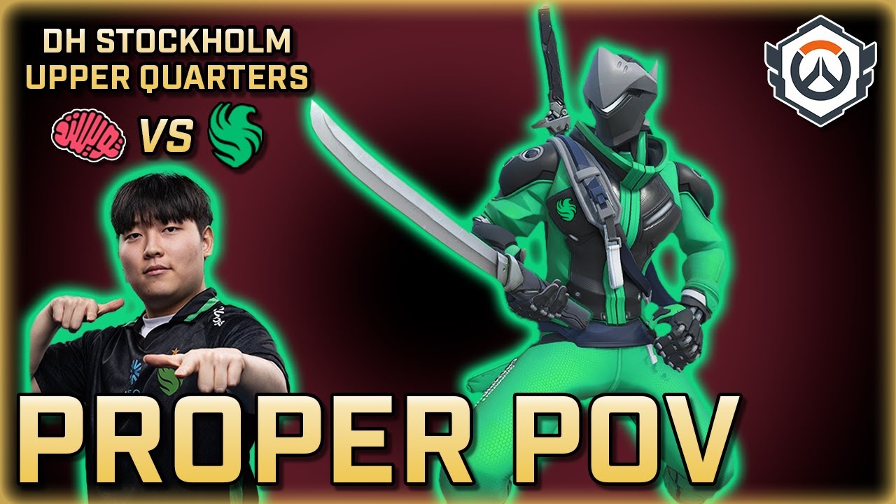 [ Proper ] Genji GOD | Team Falcons vs Twisted Minds | Upper Quarterfinals | OWCS World Finals