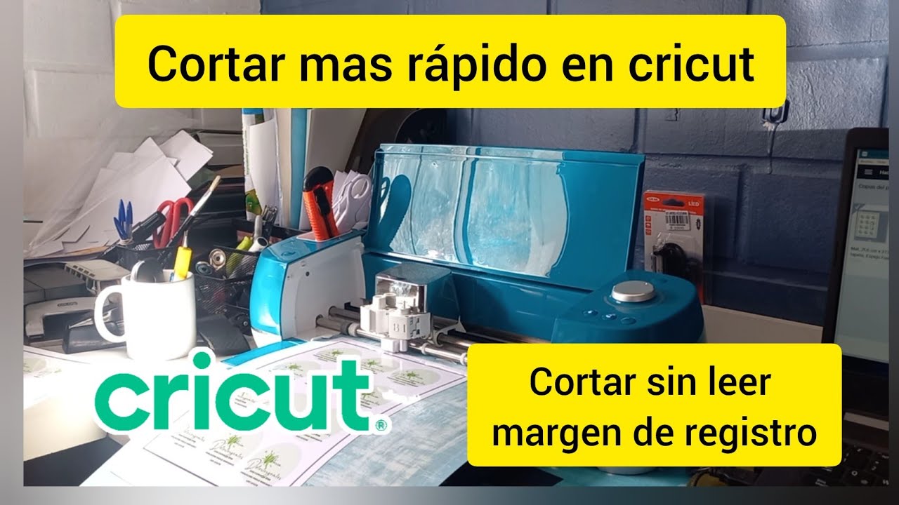 Ser más productivo con cricut - cortar mas rápido en cricut - cortar sin margenes de corte