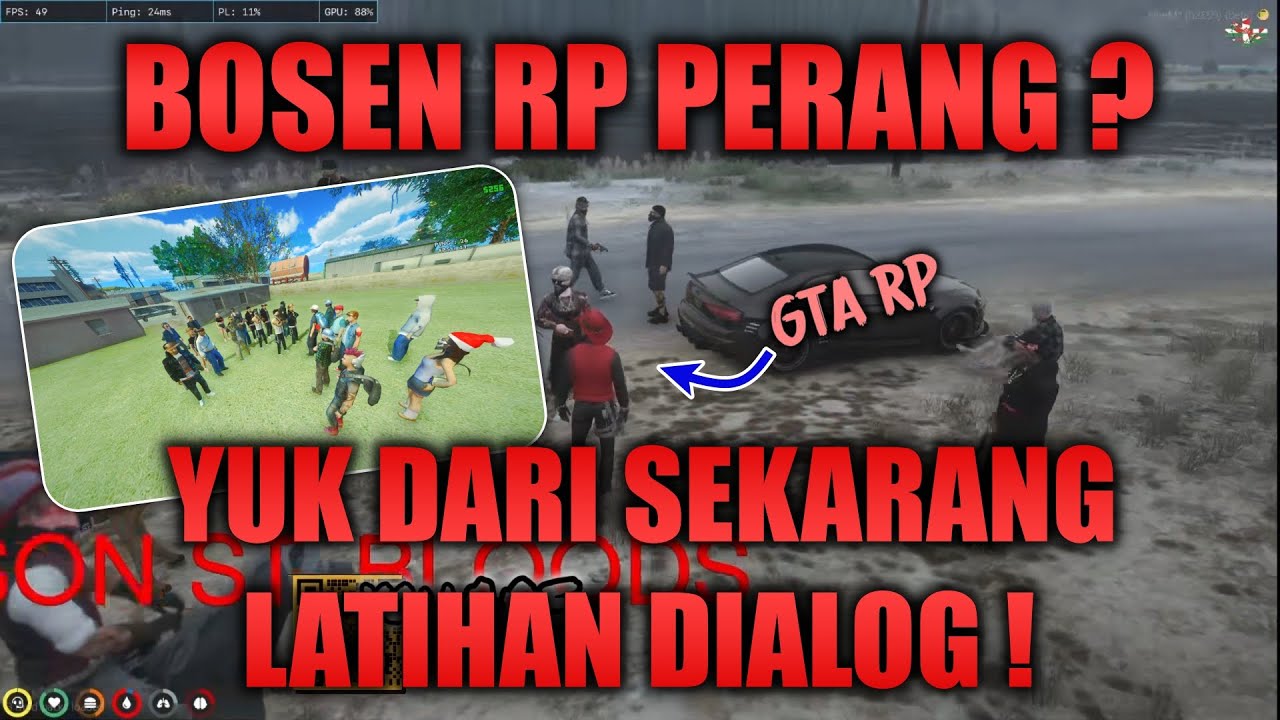 [GTA RP] - CARA BAGAIMANA MENGUASAI PERCAKAPAN DIALOG SAAT ROLEPLAY - EDISI FRANGKYS FAMIGLIA