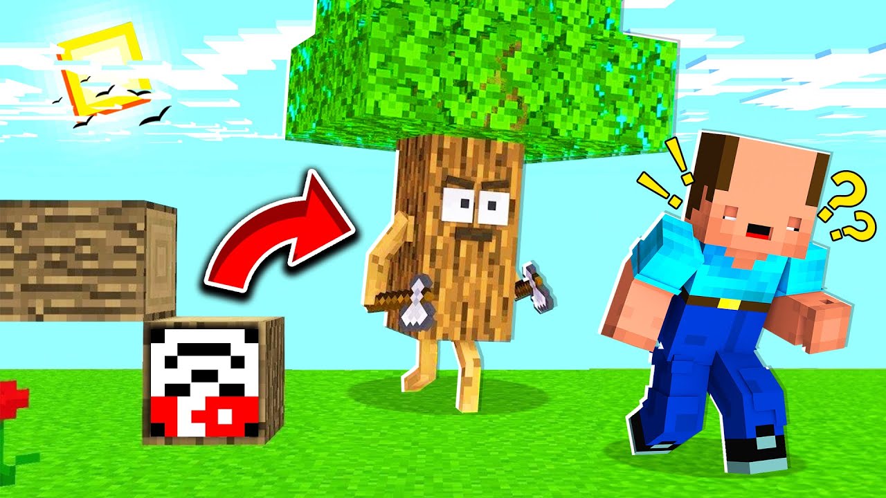 BalonCraft #738 - AĞAÇ OLARAK TROLLEDİM !! - Minecraft