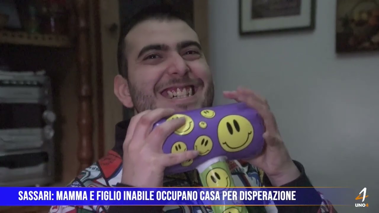 Sassari: Mamma e figlio inabile occupano casa per disperazione