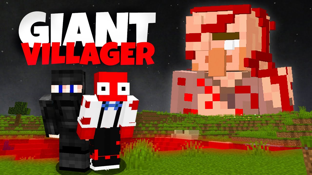 Trospy Porazil GIANT VILLAGERA v HOROR Minecraftu
