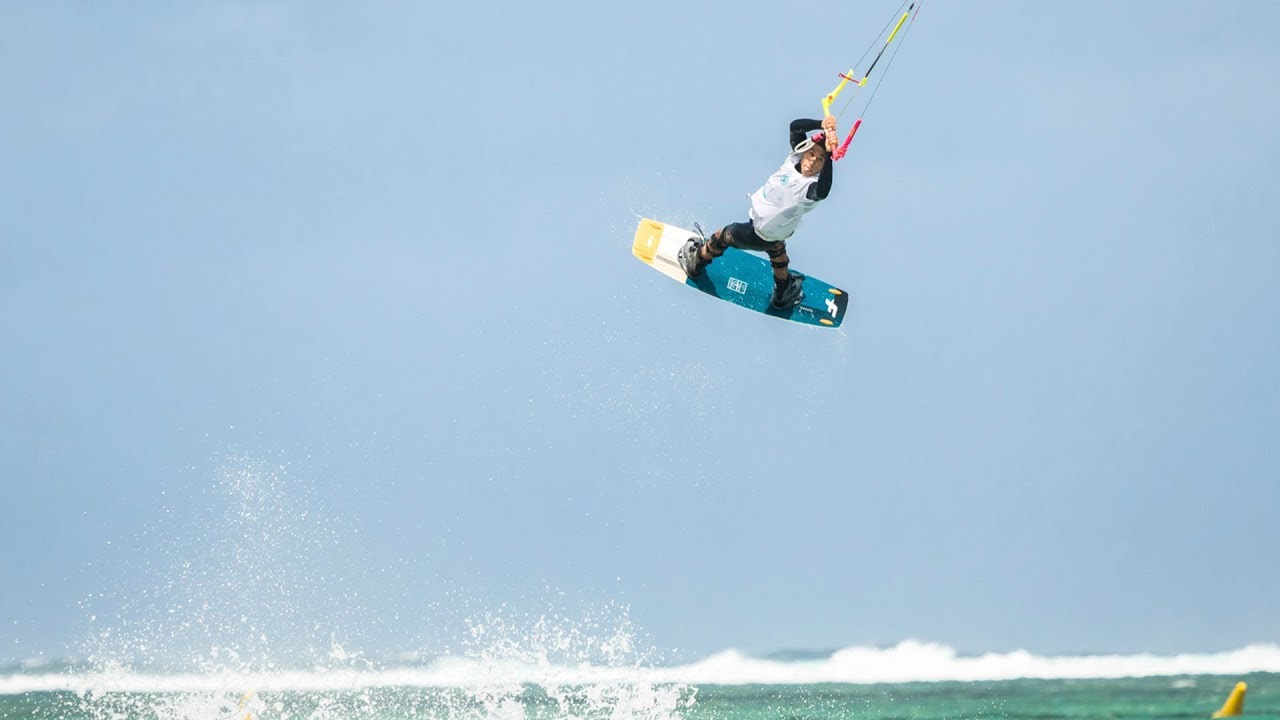 KITEBOARDING FREESTYLE ACTION AT BEL OMBRE | DAY 3 | GKA MAURITIUS