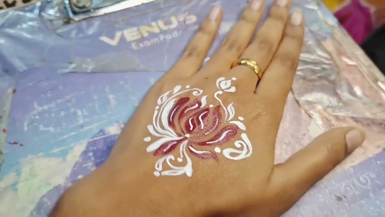Bridal hand kolka design💞💞 / Daily art vlog  💗💗 / Unique hat Kolka design easy 🥰🥰