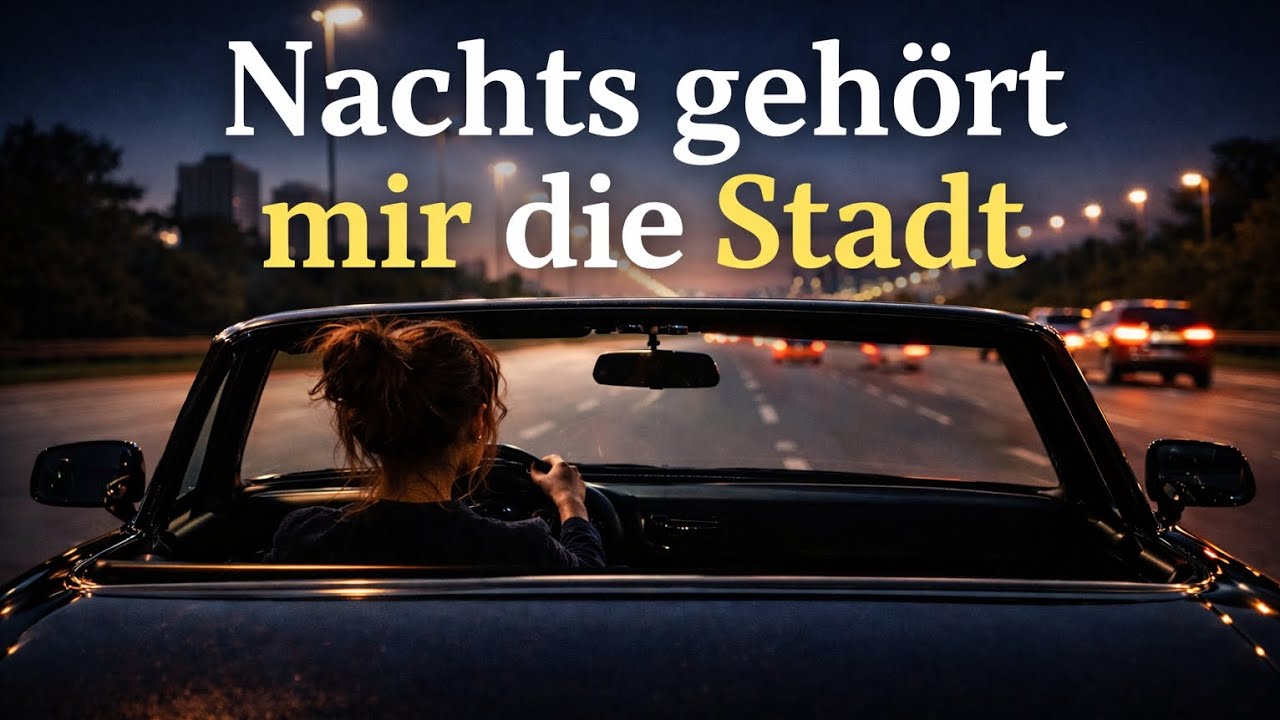Nachts gehört mir die Stadt – XuXu777 | Offizielles Lyric Video | Deutsch Pop Nachtfahrt