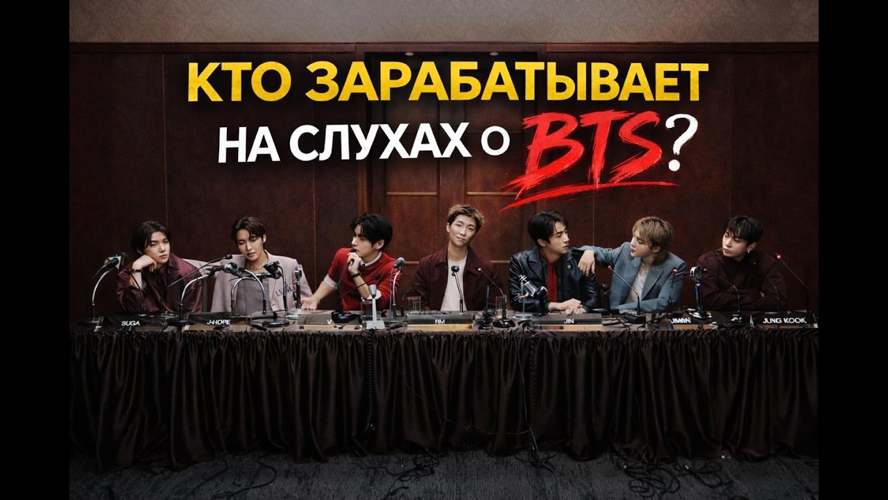 Сплетни вокруг BTS: разбор двойного феномена