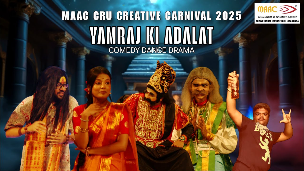 Yamraj Ki Adalat | MAAC Chowringhee’s Comedy Dance Drama Steals the Show | MAAC CRU Carnival 2025