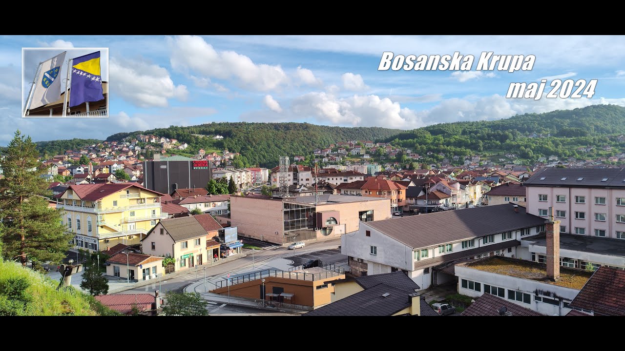 Bosanska Krupa u majsko predvečerje (05/2024)