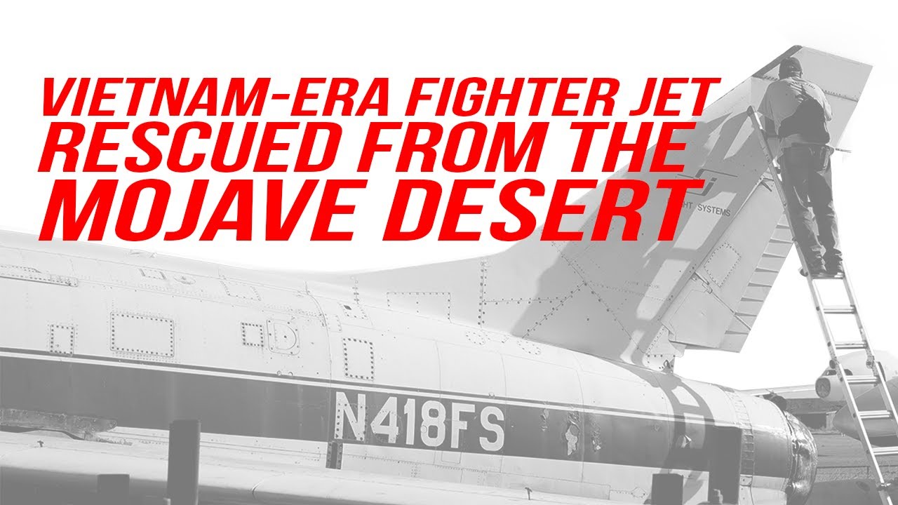 Tearing Down An F100 Super Sabre In The Mojave Desert [Full Documentary]