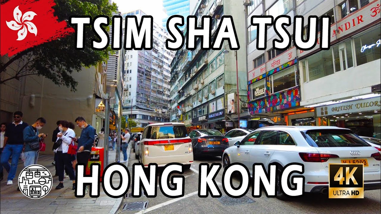 Tsim Sha Tsui, Hong Kong - Walking Tour 4K⁶⁰