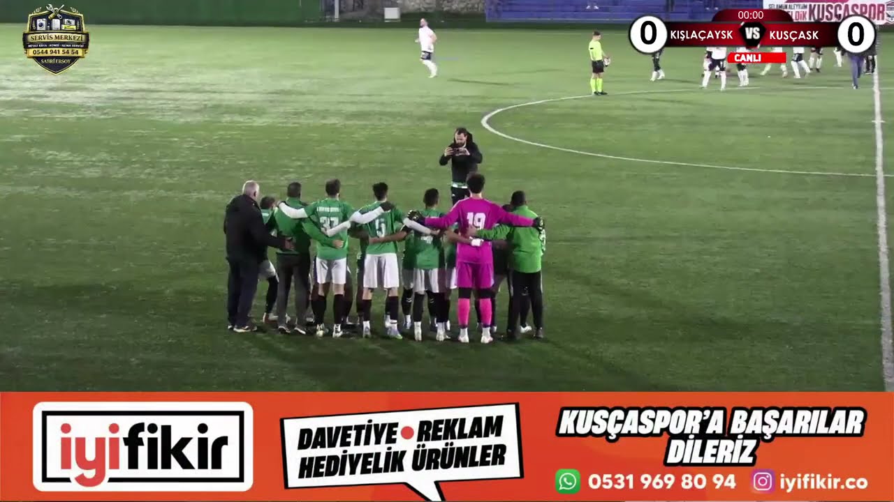 1. AMATÖR PLAY-OFF LİGİ A GRUBU |  2-HAFTA | KIŞLAÇAYSPOR VS KUSÇASPOR FİNAL | CANLI YAYIN