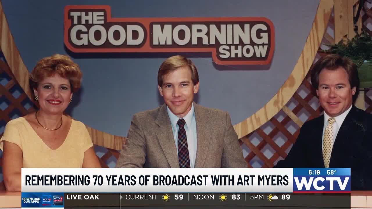 WCTV Art Myers Joins The Good Morning for the 70th Anniversary Celebration