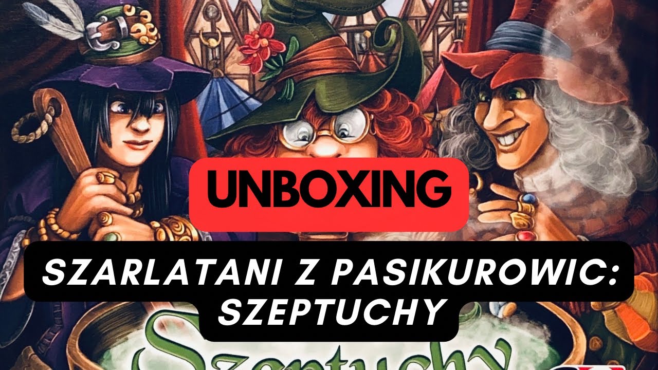 🇵🇱 (1402) Szarlatani z Pasikurowic: Szeptuchy - unboxing (PL)