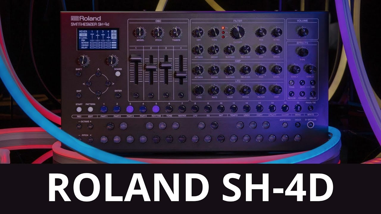 🎹👌 Recensione del SYNTH ROLAND SH 4D